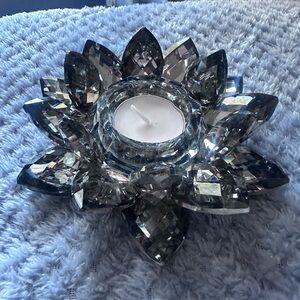 Crystal Lotus Tealight Holder